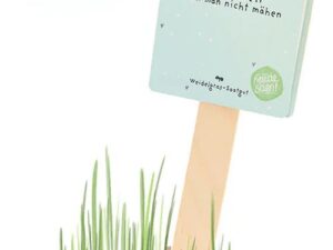 Saatgruß 'Herzrasen kann man nicht mähen'