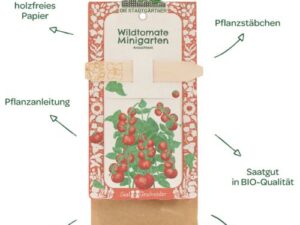 Minigarten Wildtomaten - Anzuchtset (Bio-Saatgut)