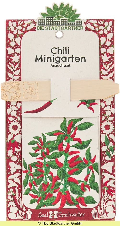 Minigarten Chili - Anzuchtset (Bio-Saatgut)