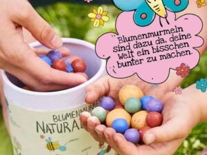 Blumenmurmeln Naturabenteuer - 100 bunte Saatkugeln