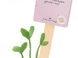 Saatgruß 'Danke, dass du mir beim Wachsen geholfen hast'