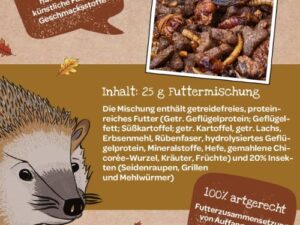 Futter für Igel