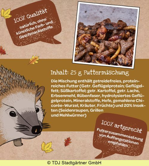 Futter für Igel