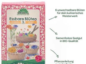 SET Eßbare Blüten - 6 Blütenpflanzen