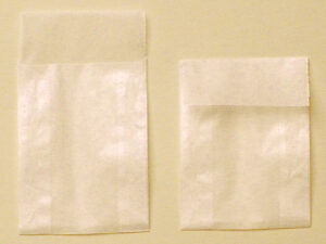 Pergamin-Tüten transparent - 25 Stück