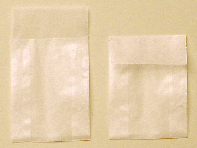 Pergamin-Tüten transparent - 25 Stück